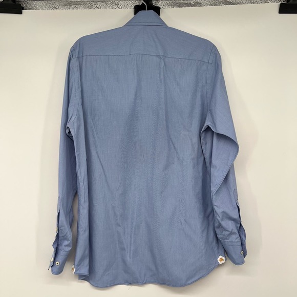 Estate Robert Talbott Tailored Check Sutter Tailored Dress Shirt Men's Size 15.5 - Picture 2 of 10